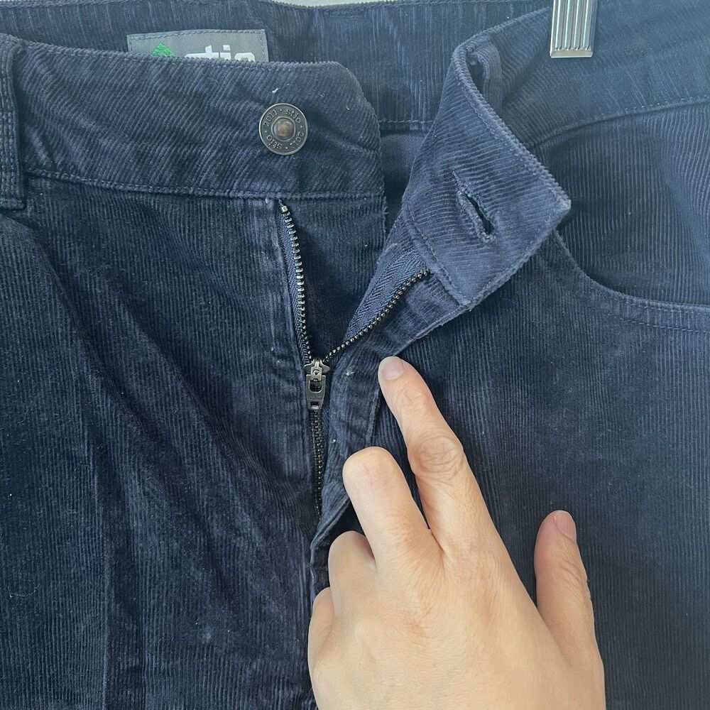 Stio Men's Blue Rivet Cord Stretch Corduroy Pant Size 33 R Regular - Picture 4 of 9